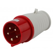 Вилка переносная 015 3Р+РЕ+N 16А 380В IP44  Б0032851  ЭРА