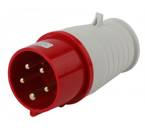 Вилка переносная 015 3Р+РЕ+N 16А 380В IP44  Б0032851  ЭРА
