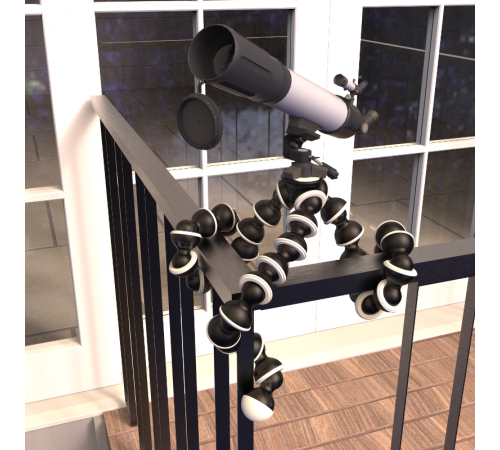 Гибкая тренога для установки кольцевого светильника 1/50  RL101  Gauss