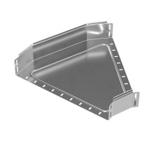 Угол горизонтальный 45 градусов Стандарт INOX (AISI 304) 500х100  PR16.3421  Промрукав