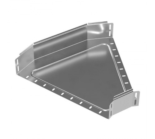 Угол горизонтальный 45 градусов Стандарт INOX (AISI 304) 500х100  PR16.3421  Промрукав