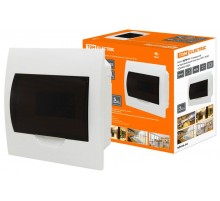 Бокс пластиковый встраиваемый ЩРВ-П-8 модулей IP40  SQ0902-0003  TDM