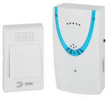 Звонок дверной A03 беспроводной, белый  Б0053277  ЭРА