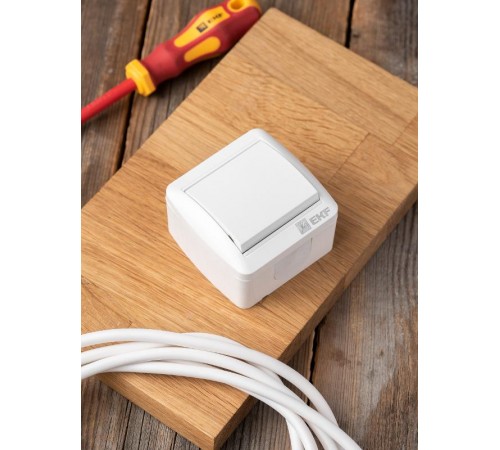 Владивосток Выключатель 10А IP54 сер. EKF PROxima  EQR16-021-30-54  EKF