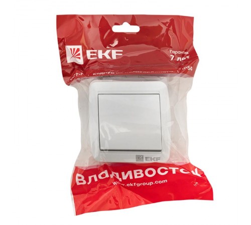 Владивосток Выключатель 10А IP54 сер. EKF PROxima  EQR16-021-30-54  EKF