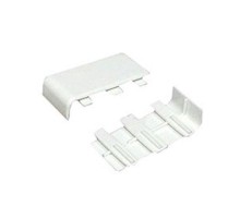 INSTA RU100х55 Cоединение на стык (1 накладка на стык крышки + 2 накладки на стык профиля) 100х55мм (1уп=5шт)  76511BC-5  Ecoplast