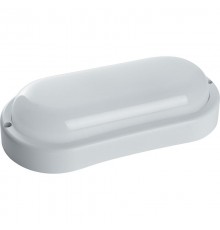 Светильник светодиодный пылевлагозащищенный для ЖКХ AL3005-1 в пластиковом корпусе 12W 4000K 220V IP65 белый  41318  Feron