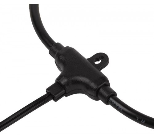 Гирлянда нить Филамент, ERABL-FIL1 4,5 м, длина провода 60 см, 10 LED, теплый белый, E27, каучук, 220В, IP44  Б0056017  ЭРА