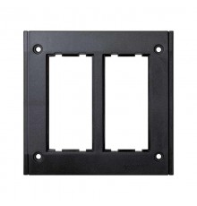 Simon Connect Рамка на 2 S-модуля к монт.коробке SBM250, Сима Про, графит  SBM202-14  Simon