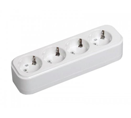 Розетка переносная разб. К04 4 места CLASSIC  KYP11-16-04-00-Z  IEK
