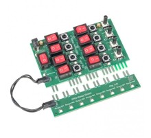 Плата отладочная для реле 24В 20 20 в/в с блоком питания PROxima  ILR-20-24D-test  EKF