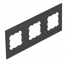 Крышка для напольного бокса Telitank на 3 устройства EKR 213x88 мм (ПВХ,черный) (T12L P3S 9011)  7408188  OBO Bettermann