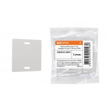 Бирка кабельная У-134 (квадрат 55 мм ) (100 шт)  SQ0555-0001  TDM