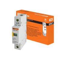 Разрядник ОПС1-D 1Р In=5kA Un=230B Im=10kA   SQ0201-0009  TDM