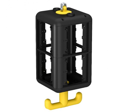 Корпус блока питания VH-8 (пустой) 140x140x252 мм (черный) (VH-8 LG)  6109821  OBO Bettermann