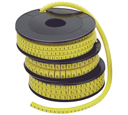 Маркер МК0 - 1,5мм символ "7" 1000шт/ролл  SQ0511-0008  TDM