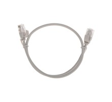 Патч-корд U/UTP CAT 6A (10G), RJ45-RJ45, 28AWG, LSZH, серый, 0.5м REXANT  02-0380-05  REXANT