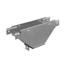 T-отвод вертикальный 50х100 мм вниз c разворотом трассы на 90 град "ПЛЮС" HD  TDVplus90-50-100 HD  КМ-профиль