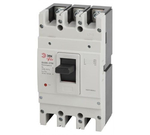 Автоматический выключатель ВА88-37М PRO SVA40-3-0400-E 3Р 400А 35кА  Б0051945  ЭРА
