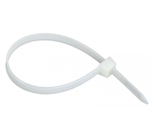 Хомут P6.6 стандартный белый 7,6х220мм  UHH30-D076-220-100-K01  IEK