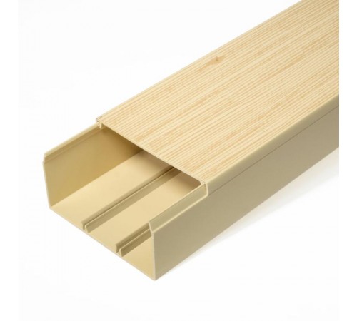 Кабель-канал сосна 2-й замок 100х60 (16м/уп)  PR.025454  Промрукав