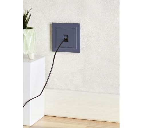 BRITE Розетка компьютерная RJ45 кат.5E РК10-БрМ маренго   BR-K10-1-K35  IEK