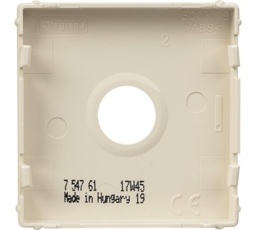 Valena LIFE Сл.кость Накладка розетки TV  754761  Legrand