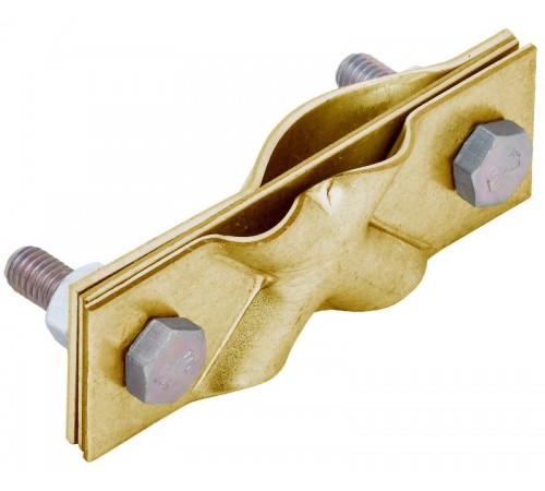 Зажим заземл. диаг. стержень-пол./прут. латунь  ZGC22-40-1-16-40  IEK