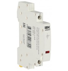 ARMAT Лампа индикаторная одинарная LED 110-220В DC красная  AR-LED-1-3-R  IEK