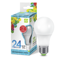 Лампа светодиодная LED-A65-standard 24Вт 230В Е27 4000К 2160Лм  4690612014272  ASD