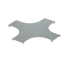 Крышка на X-ответвитель, осн.200, R=300мм, цинк-ламельная в комплекте с креп. эл. и соед. пластинами, необходимыми для монтажа  LK2003KZL  DKC