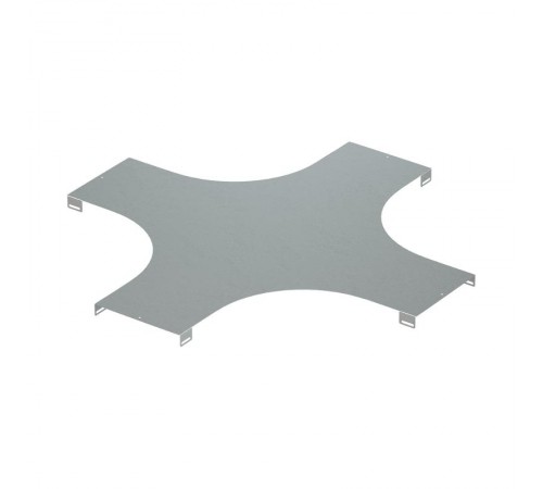 Крышка на X-ответвитель, осн.200, R=300мм, цинк-ламельная в комплекте с креп. эл. и соед. пластинами, необходимыми для монтажа  LK2003KZL  DKC