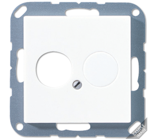 Крышка для 2-х гнезд; слоновая кость  A562  Jung