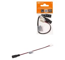 Коннектор для соединения светодиодной ленты шириной 10 мм с разъемом для драйвера, (уп. 2 шт)  SQ0331-0407  TDM