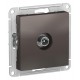 AtlasDesign Мокко Розетка TV проходная 4DB, механизм  ATN000692  SE