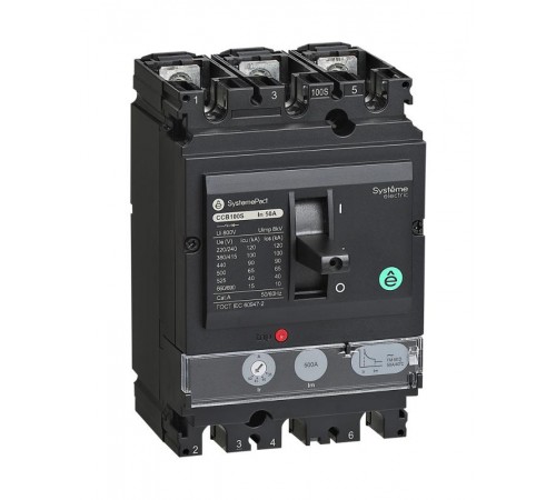 АВТ.ВЫКЛ SYSTEMEPACT CCB100 100KA 3P3D TMD100 РЫЧАГ  SPC100S100L3DF  SE