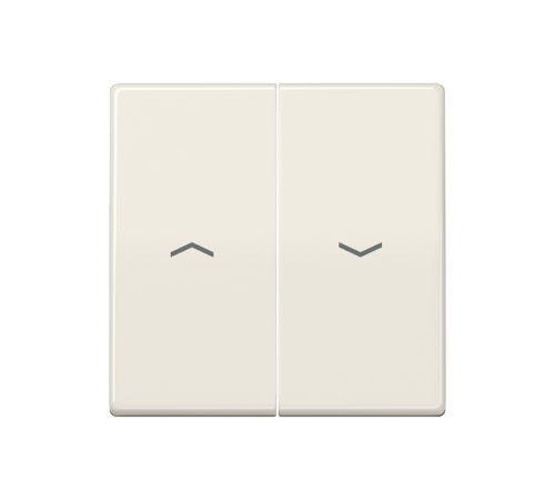 2-я клавиша с символам "стрелки" для баланс. мех. выкл. (кнопок), в комп с AS90-5HP , возможно IP44; дюропласт; слоновая кость; AS500 AS591-5P  Jung