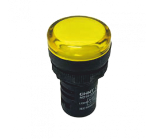 Индикатор ND16-22D/2 желтый AC/DC380В (R)  592864  CHINT