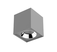 Светильник светодиодный DL-02 Cube накладной 150*160 36W 4000K 35° RAL7045 серый муар  V1-R0-H0360-20000-2003640  VARTON