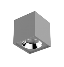 Светильник светодиодный DL-02 Cube накладной 150*160 36W 4000K 35° RAL7045 серый муар  V1-R0-H0360-20000-2003640  VARTON