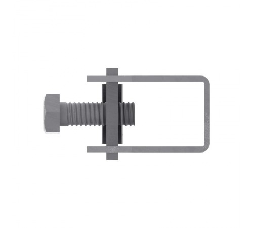 Скоба-держатель полосы с болтом  ND2312  DKC