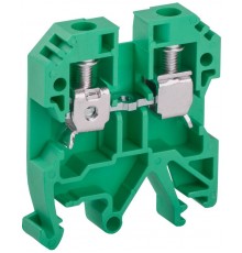 Клемма винтовая КВИ-6мм2 зеленая  YZN30-006-K06  IEK