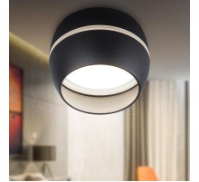 Светильник настенно-потолочный спот OL29 BK GX53, черный  Б0055583  ЭРА