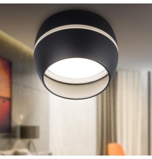 Светильник настенно-потолочный спот OL29 BK GX53, черный  Б0055583  ЭРА