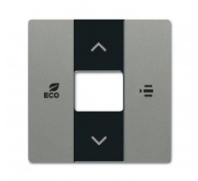 Накладка контроллера фанкойлов free@home, цвет meteor/серый металлик6220-0-0566 ABB