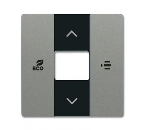 Накладка контроллера фанкойлов free@home, цвет meteor/серый металлик6220-0-0566 ABB