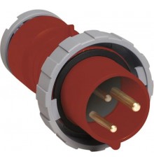 Вилка кабельная 232P9W, 32А, 2P+E, IP67, 9ч  2CMA166724R1000  ABB