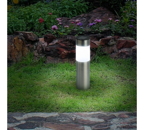 Садовый светильник Соло ERASF22-50 на солнечной батарее, 1LED, 22 см  Б0057650  ЭРА