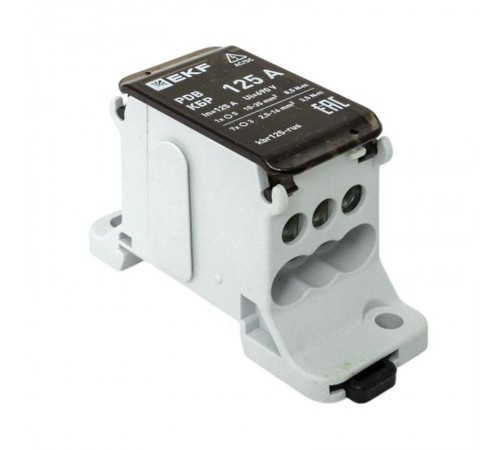 Клеммный блок распределительный КБР 125A  kbr125-rus EKF