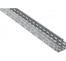 ESCA Лоток перфорированный 80х80х3000-1,0 HDZ  CLP10-080-080-100-3-M-HDZ  IEK